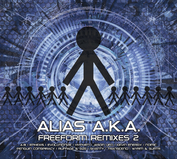 Alias A.K.A. ALIASAKAREMIX002 - Digipack - Front
