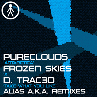 ALIASAKAS061 - Purecloud5 'Antarctica (Alias A.K.A. Remix)' / Frozen Skies 'X (Alias A.K.A. Bootleg Remix)' / D. Trac3d 'Take What You Like (Alias A.K.A. Remix)'